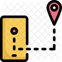 Cell Phone Map Icon