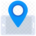 Mobile Location Mobile Map Mobile Gps Icon