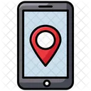 Mobile Location Mobile Direction Mobile Gps Icon
