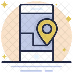 Mobile Location  Icon