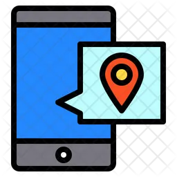 Mobile Location  Icon