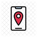 Mobile Location Phone Icon