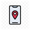 Mobile Location Phone Icon