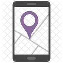Mobile Location Mobile Navigation Location Tracker Icon