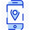 Mobile Location Mobile Pin Icon