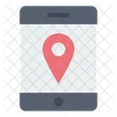 Mobile Location Mobile Navigation Mobile Map Icon