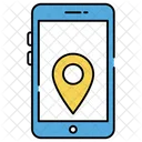 Mobile Location Geolocation Mobile Gps Icon