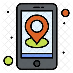 Mobile Location  Icon