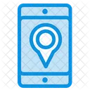 Mobile Location Mobile Navigation Smartphone Icon