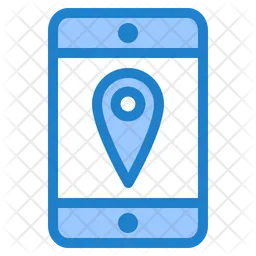 Mobile Location  Icon