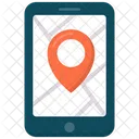 Mobile Location Security Device Icon