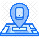 Mobile Location Phone Location Device Location Icon