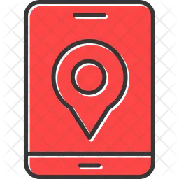 Mobile Location  Icon