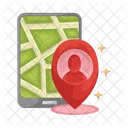 Mobile Location Location Gps Icon