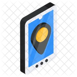 Mobile location  Icon