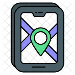 Mobile Location  Icon