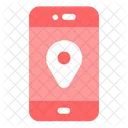 Mobile Location Navigation Icon