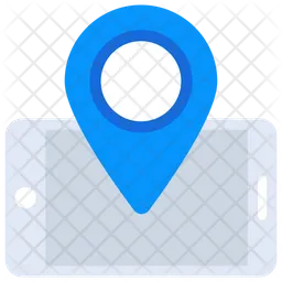 Mobile Location  Icon