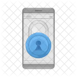 Mobile lock  Icon