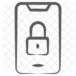 Mobile Lock  Icon