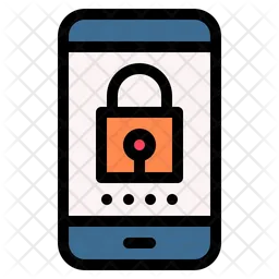 Mobile Lock  Icon