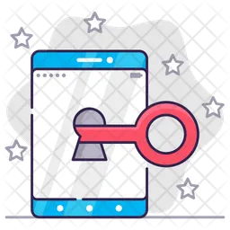 Mobile Lock  Icon