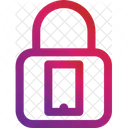 Lock Outline Gradient Icon