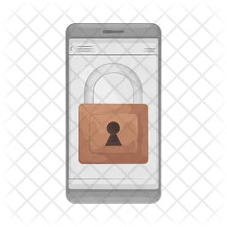 Mobile lock  Icon