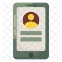 Mobile Login  Icon