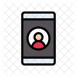 Mobile Anmeldung  Symbol