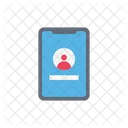 Mobile Login Account Icon