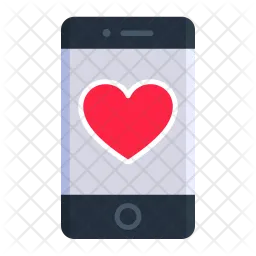 Mobile love  Icon