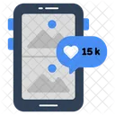 Mobile Love Chat  Icon