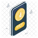 Mobile Ltc Pay Cryptocurrency Crypto Icon