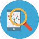 Mobile magnifier  Icon
