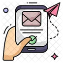Mobile Mail Email Correspondence Icon