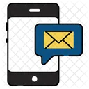 Mobile Mail Mobile Email Mobile Correspondence Icon