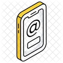 Mobile Mail Mobile Email Mobile Correspondence Icon