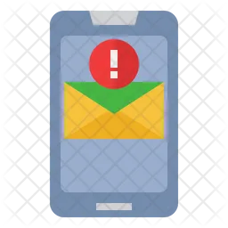 Mobile Mail Error  Icon