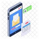 Mobile Mail Email Loading Mobile Mail Loading Icon