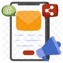 Mobile Mail Promotion  Icon