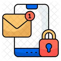 Mobile mail security  Icon