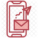 Mobiler Mailversand  Symbol