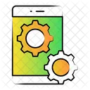 Mobile Management  Icon