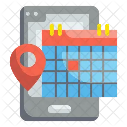 Mobile Map  Icon