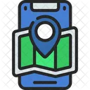 Mobile Map Mobile Map Icon