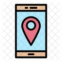 Mobile Map Location Mobile Icon