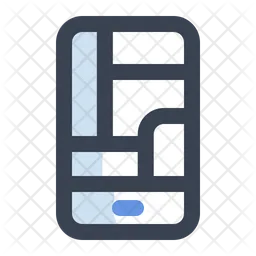 Mobile maps  Icon