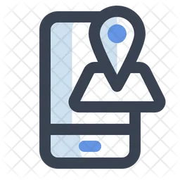 Mobile maps  Icon