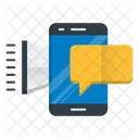 Mobile Marketing Chatting Icon